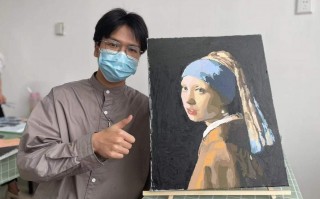 美术生黑科技 「vlog」00后给油画动“显微手术”广美实验室惊现艺术品“复活……